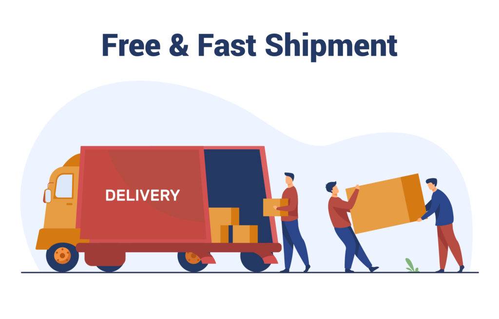 Free and Quick Delivery